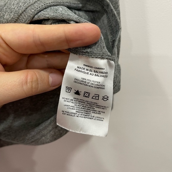 The Nike Tee Long Sleeve Top Grey Size Large Braunig - Picture 5 of 7